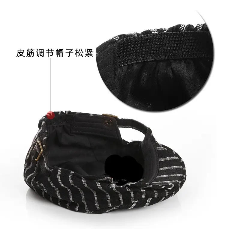 Kids Beret Striped Duck Hat British Style Spring Fall — feature 3