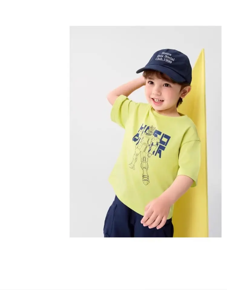 Wholesale Boys T-Shirt 2025 Cotton Summer Medium Large — feature 25