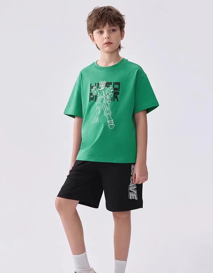 Wholesale Boys T-Shirt 2025 Cotton Summer Medium Large — feature 26