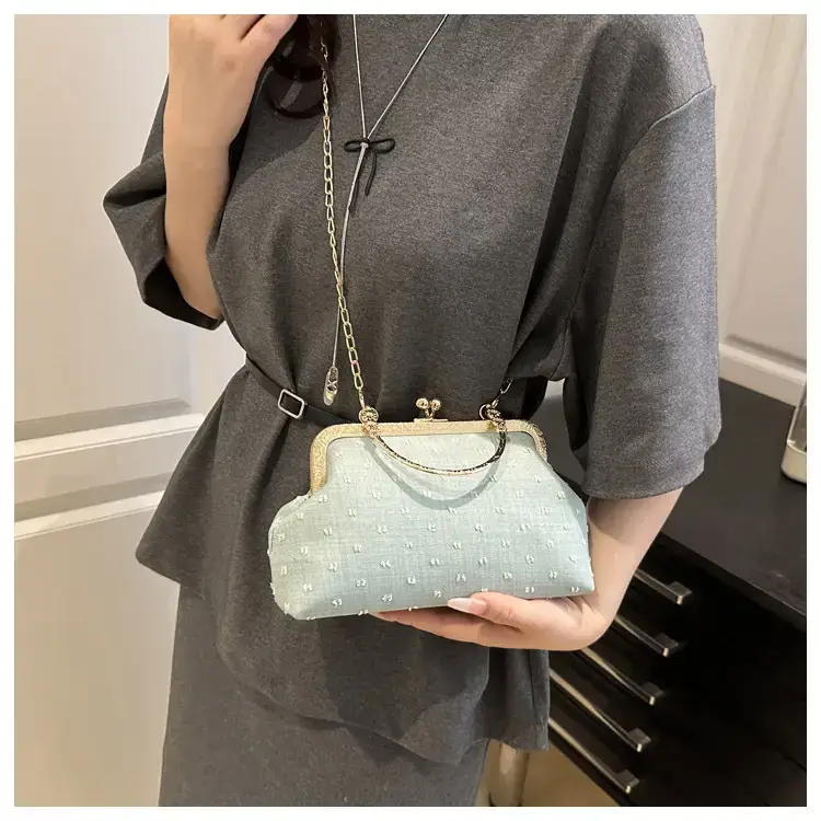 Light Blue Embellished Crossbody Bag for Women — feature 19