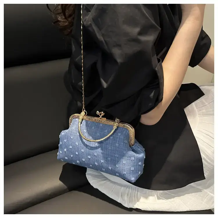 Light Blue Embellished Crossbody Bag for Women — feature 27