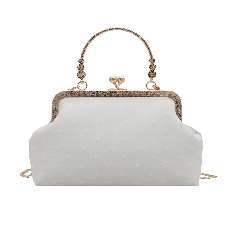 Light Blue Embellished Crossbody Bag for Women - Image 2