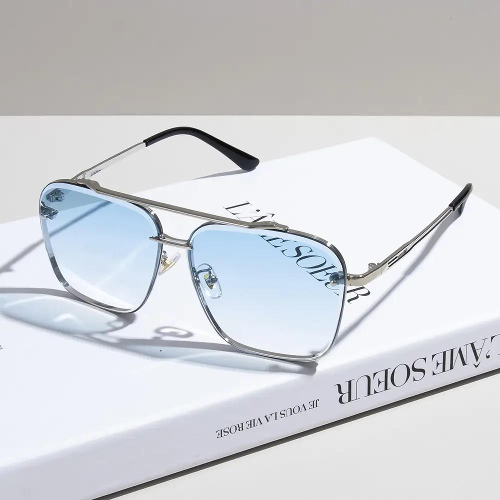 Aviator Sunglasses Men Anti-UV Anti-Glare Travel Driving