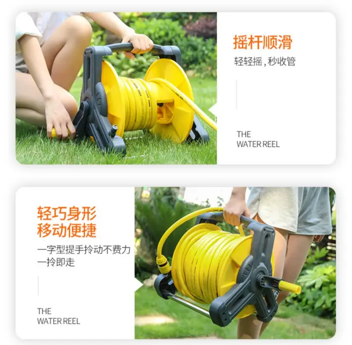 Car Wash Water Gun Household Watering Flowers and Vegetables Garden Water Pipe Hose Garden Gardening Shower Watering Nozzle Water Spray Set — feature 2