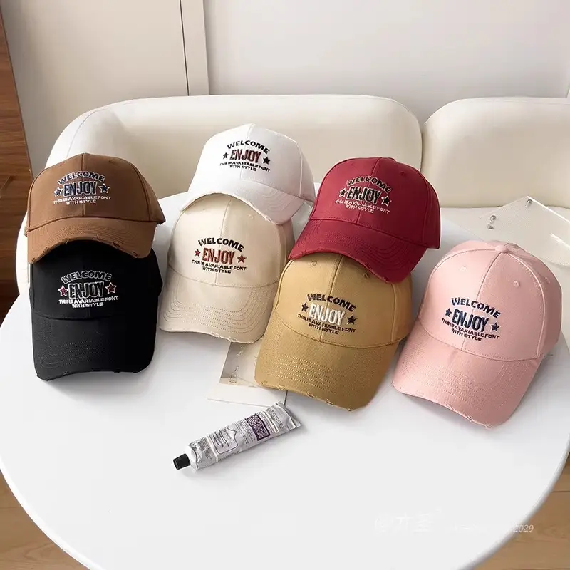 Women Red Embroidered Baseball Cap with "Welcome to England" Design - Image 8