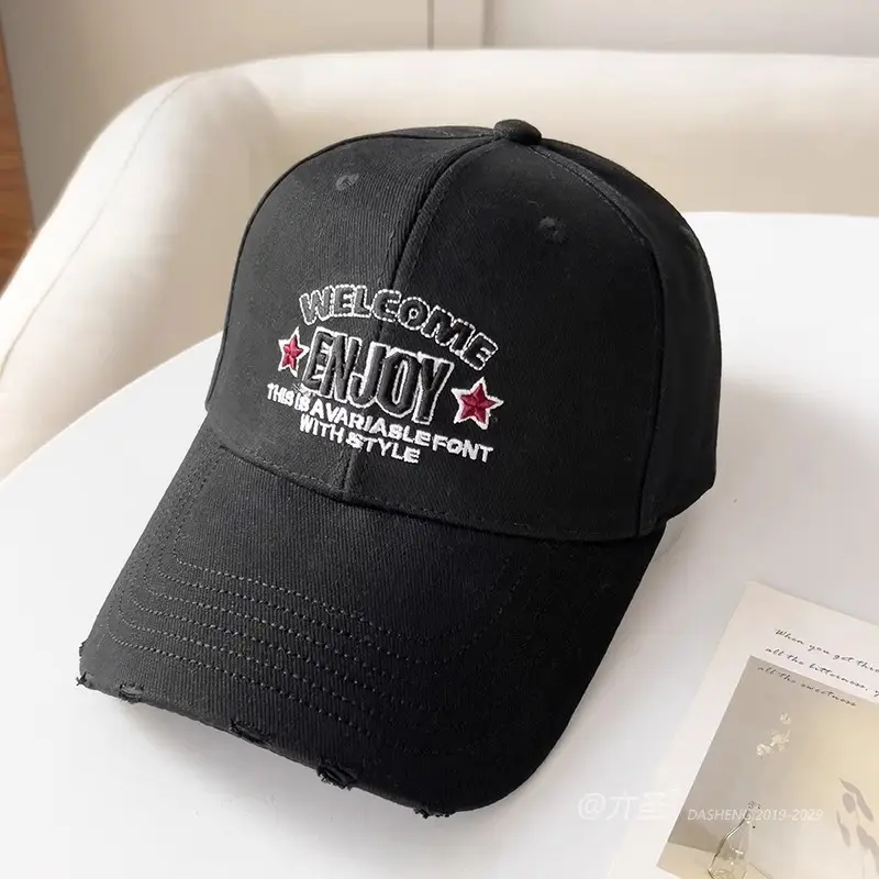 Women Red Embroidered Baseball Cap with "Welcome to England" Design - Image 2