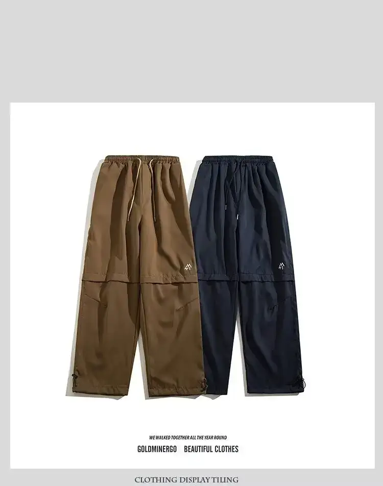 Men Brown Belted Cargo Pants 2025 — feature 3