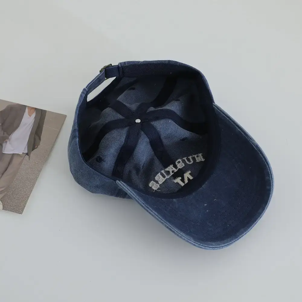 3D N Letter Baseball Cap Brown Unisex Korean Style — feature 14
