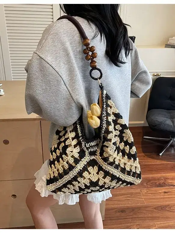 Trendy Straw Shoulder Bag for Women 2026 - Image 8