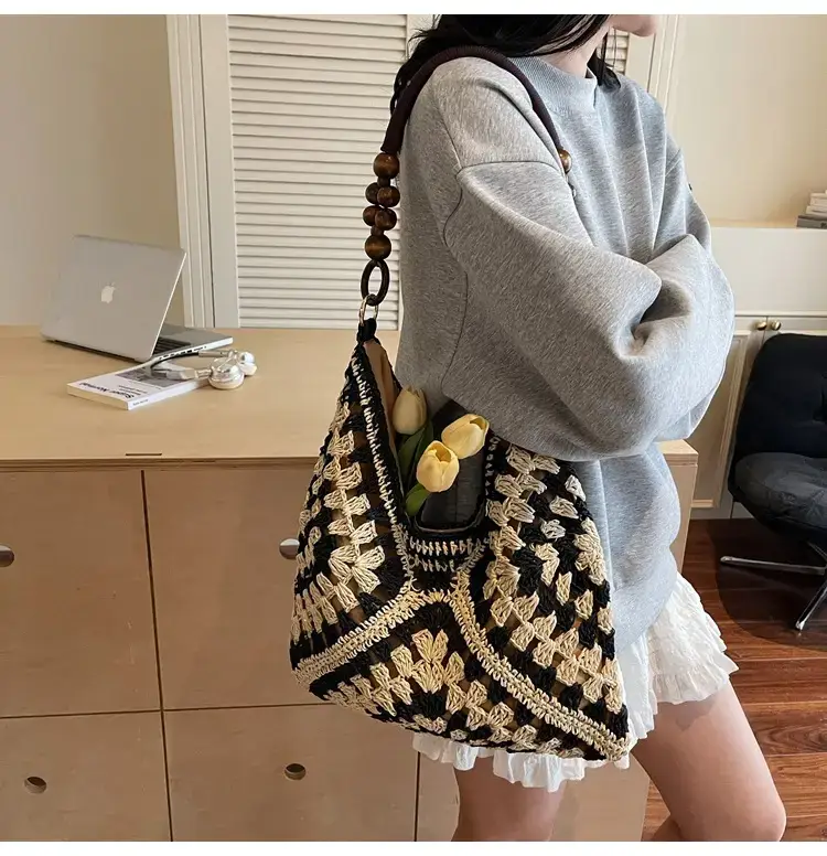 Trendy Straw Shoulder Bag for Women 2026 — feature 15