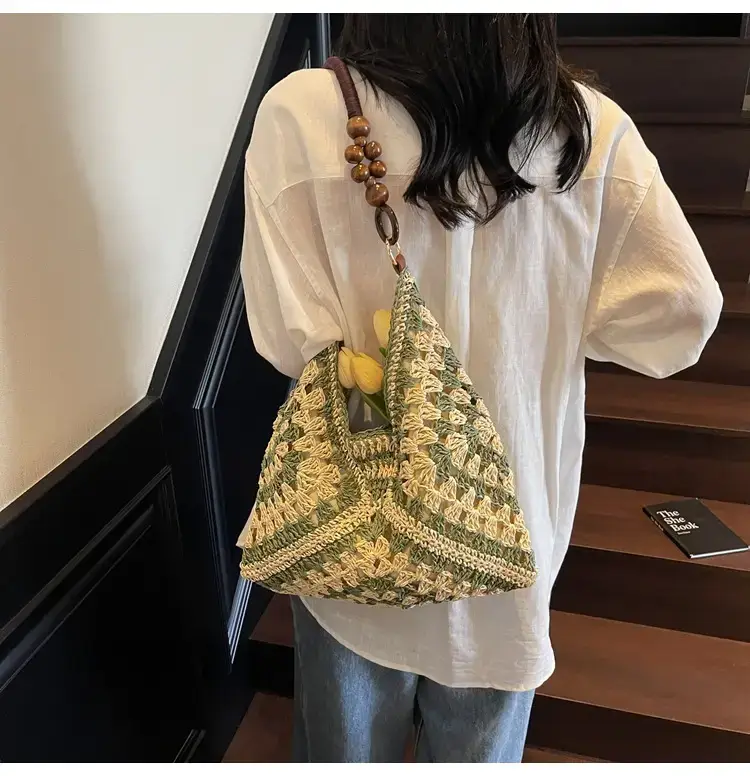 Trendy Straw Shoulder Bag for Women 2026 — feature 23