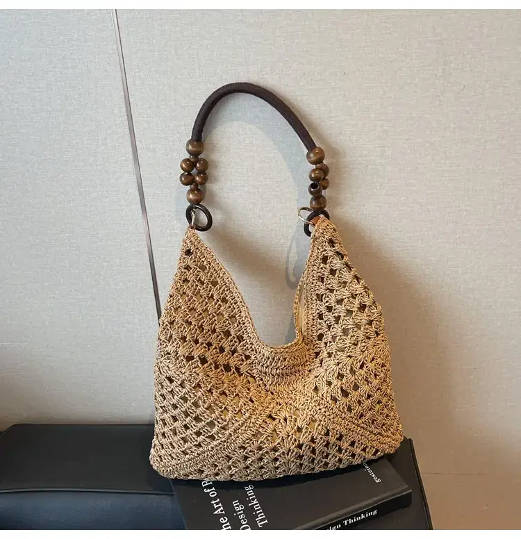 Trendy Straw Shoulder Bag for Women 2026 - Image 2
