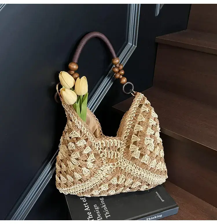 Trendy Straw Shoulder Bag for Women 2026 - Image 4