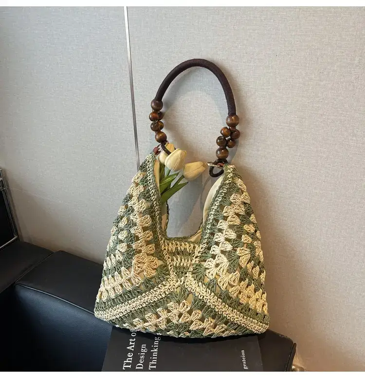Trendy Straw Shoulder Bag for Women 2026 - Image 5