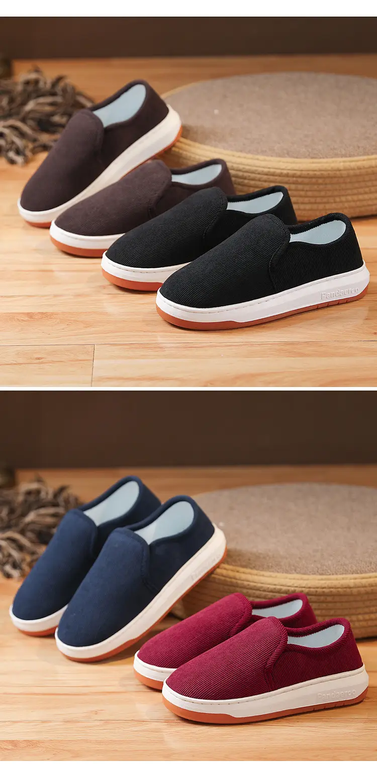 Middle-Aged and Elderly Men's and Women's Espadrille Shoes, Spring and Summer Sweat-Absorbent, Non-Slip, Soft-Soled Slip-On Slip-Ons for Men and Women — feature 3