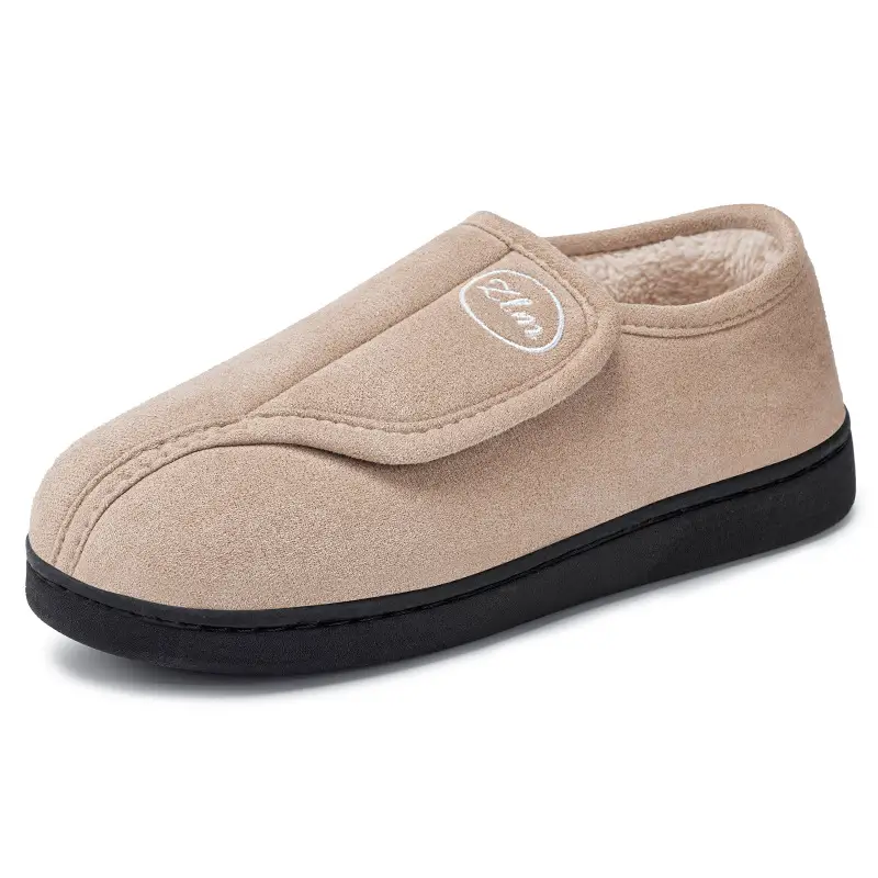 Winter Cotton Shoes for Women at Home and Indoor, Warm Fleece-Lined and Thickeneded Fur Slippers, Cross-Border Drop Shipping Velcro Casual Cotton Boots - Image 3