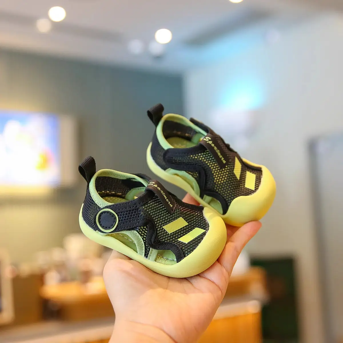 Baby Mesh Sandals for Boys 1-2Yrs Soft Sole