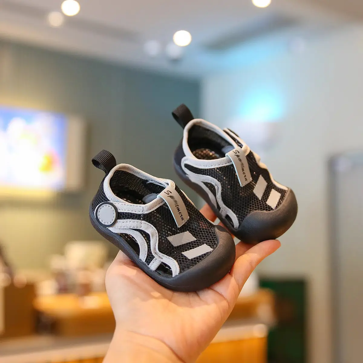 Baby Mesh Sandals for Boys 1-2Yrs Soft Sole
