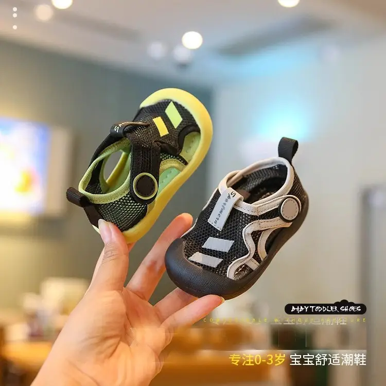 Baby Mesh Sandals for Boys 1-2Yrs Soft Sole