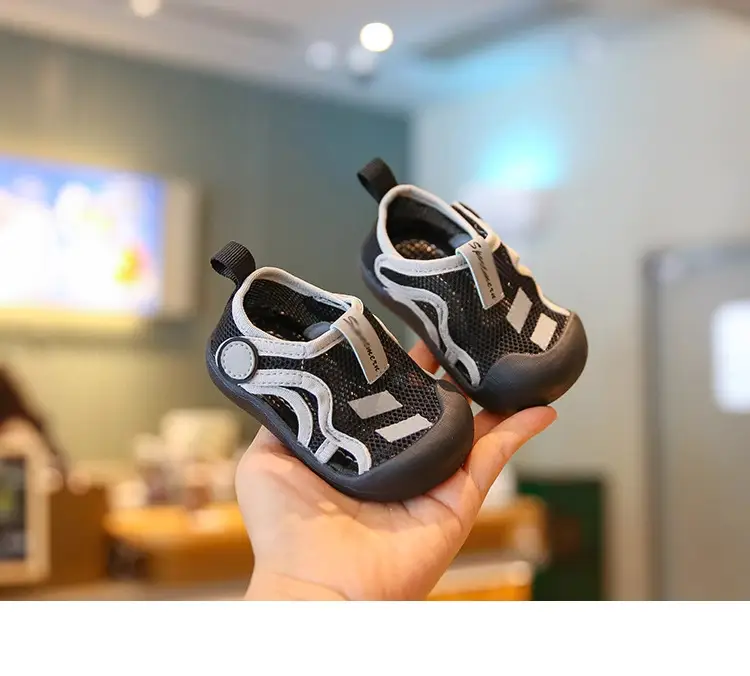 Baby Mesh Sandals for Boys 1-2Yrs Soft Sole — feature 7