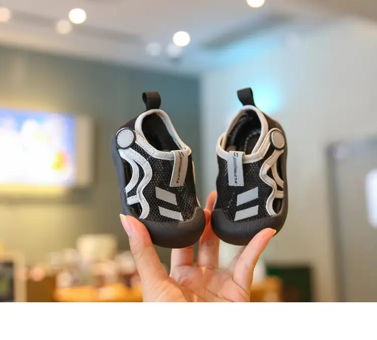 Baby Mesh Sandals for Boys 1-2Yrs Soft Sole — feature 8