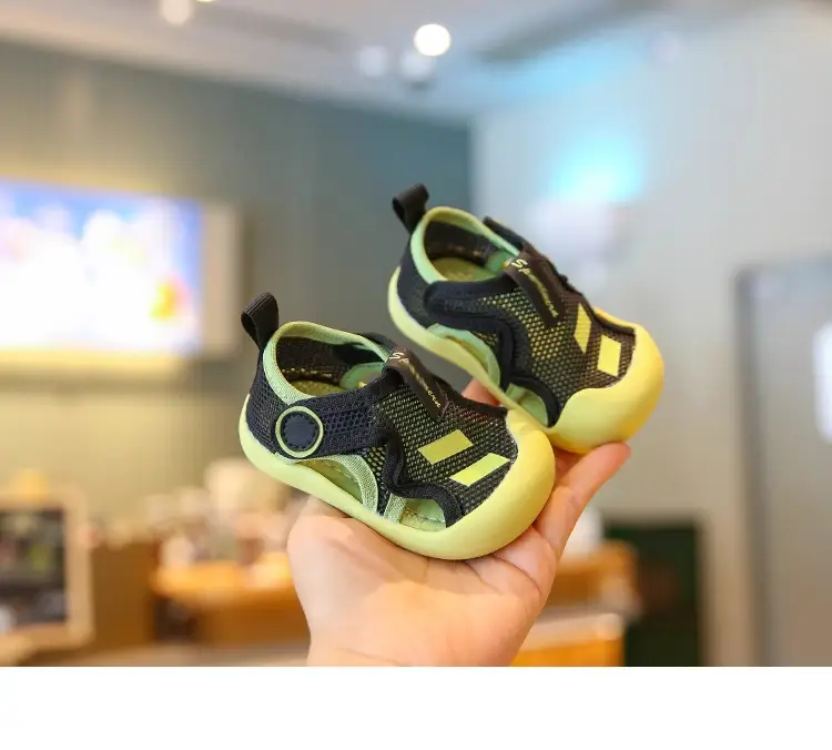 Baby Mesh Sandals for Boys 1-2Yrs Soft Sole — feature 9