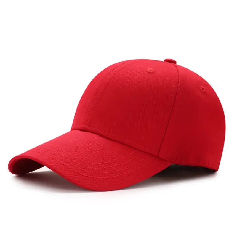 Men's Orange Baseball Cap with Large Brim - Image 16