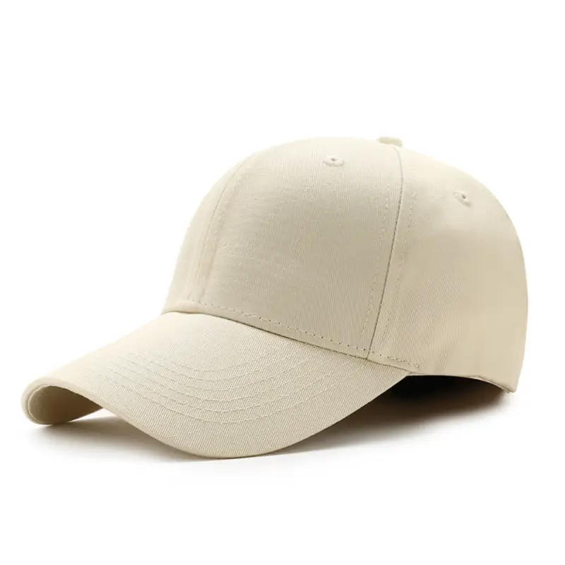 Men's Orange Baseball Cap with Large Brim - Image 10