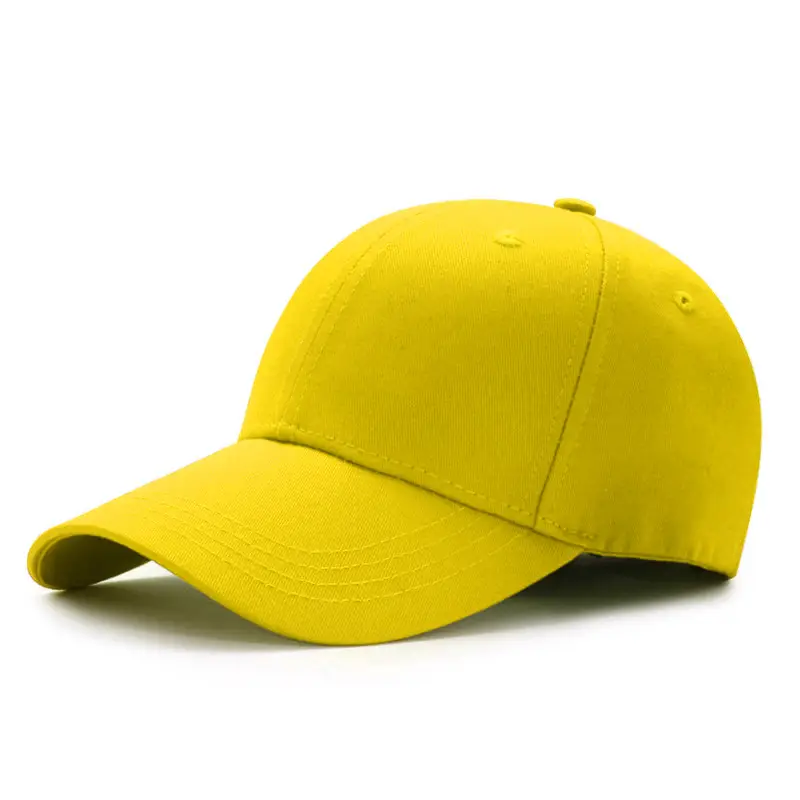 Men's Orange Baseball Cap with Large Brim - Image 2