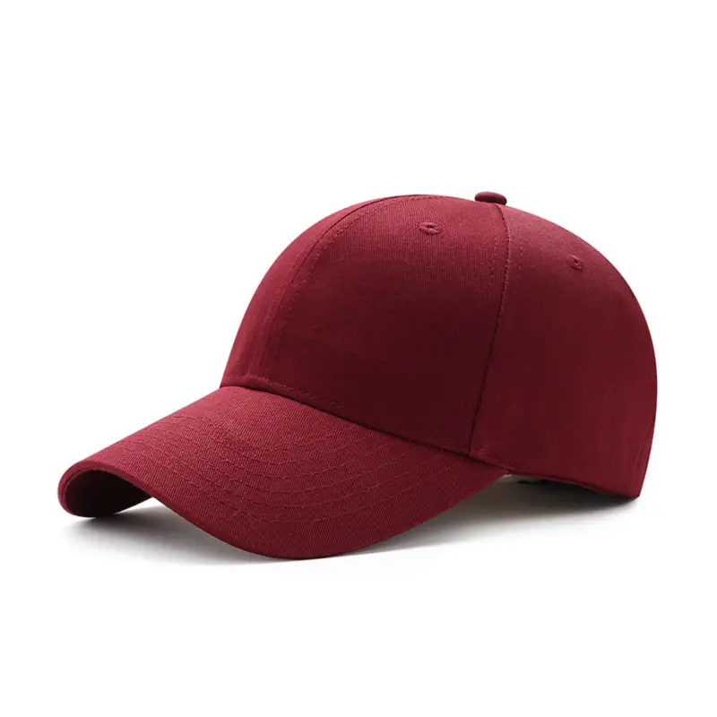Men's Orange Baseball Cap with Large Brim - Image 7