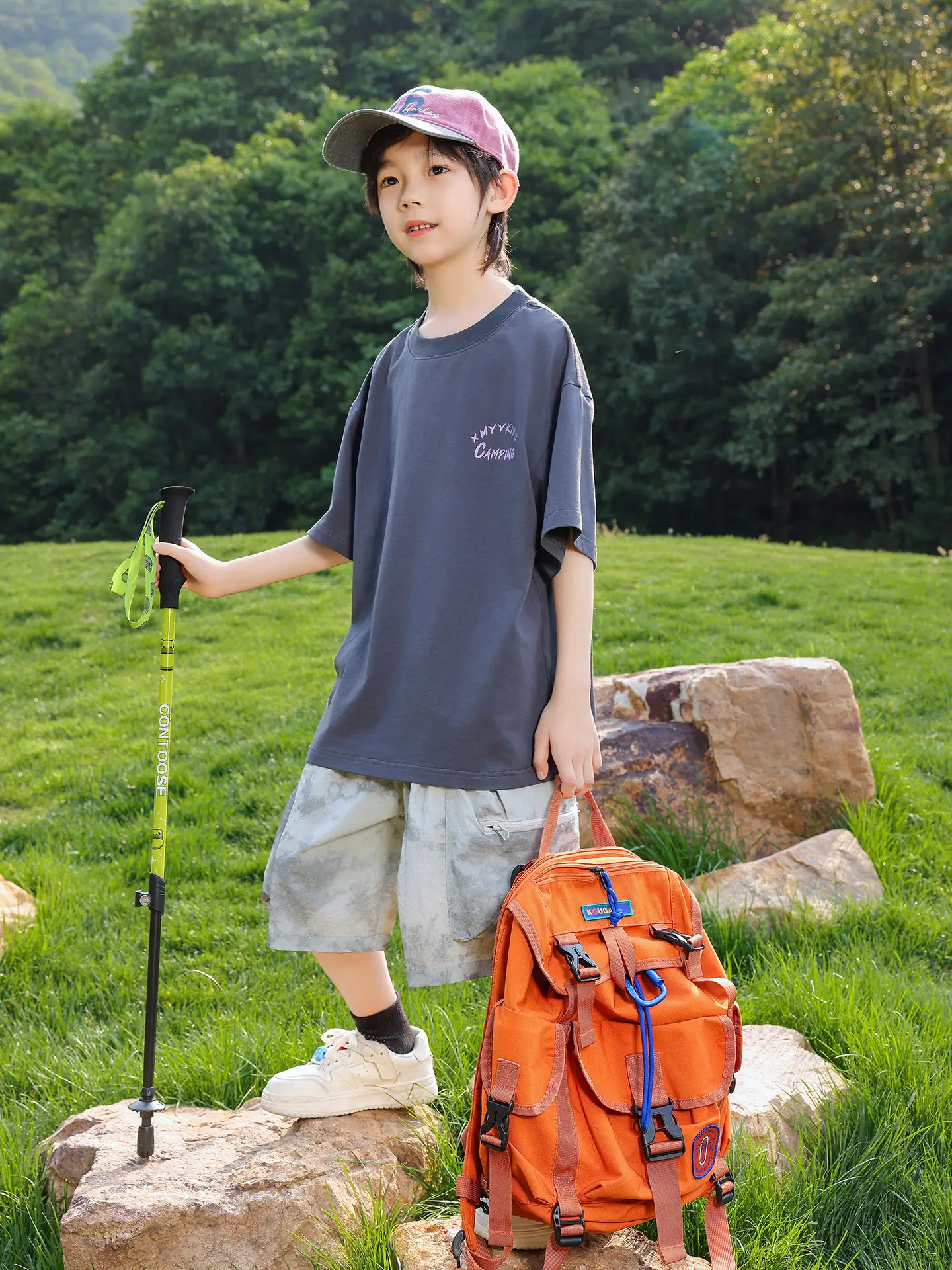 Panda Yuanyuan Boys Summer T-Shirt Salona Cool Kids 2025 - Image 6