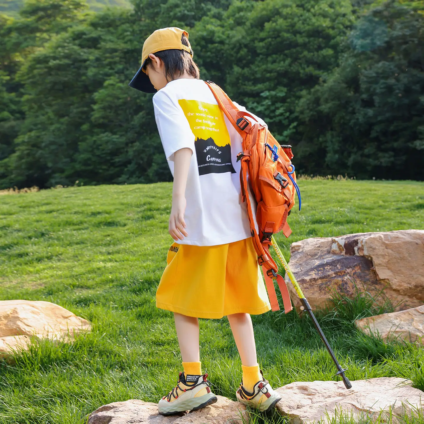 Panda Yuanyuan Boys Summer T-Shirt Salona Cool Kids 2025 - Image 3