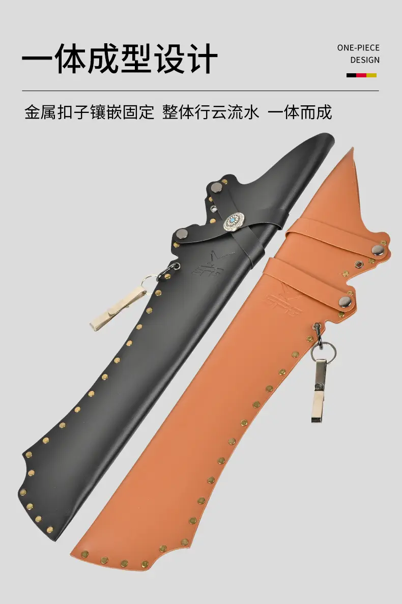 Cross-Border Wholesale Kirin Arrow Quiver Recurve Compound Bow Traditional Archery Outdoor Archery Accessories Leather Large Capacity Arrow Quiver — feature 9
