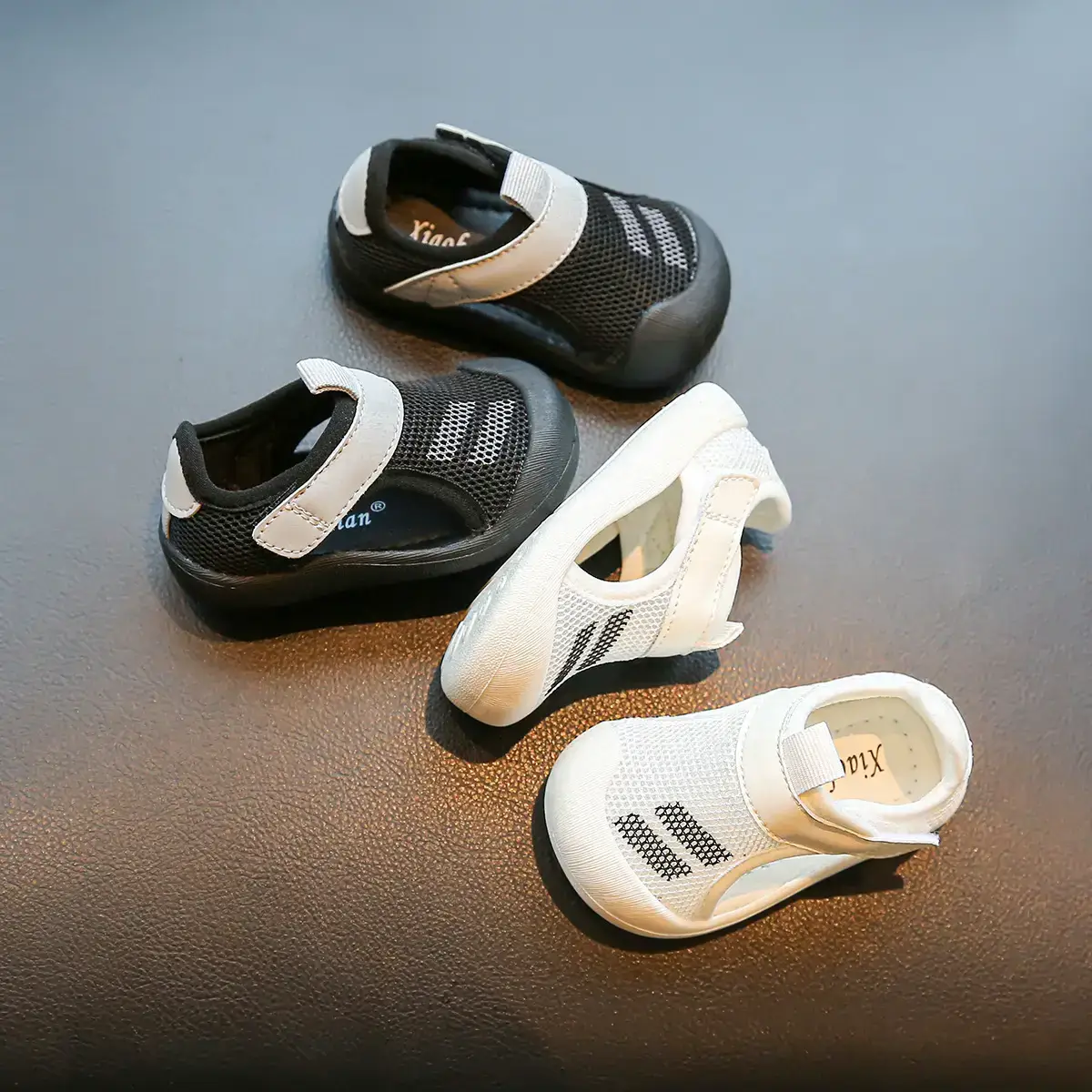 Baby Mesh Sandals White 1 Year Old