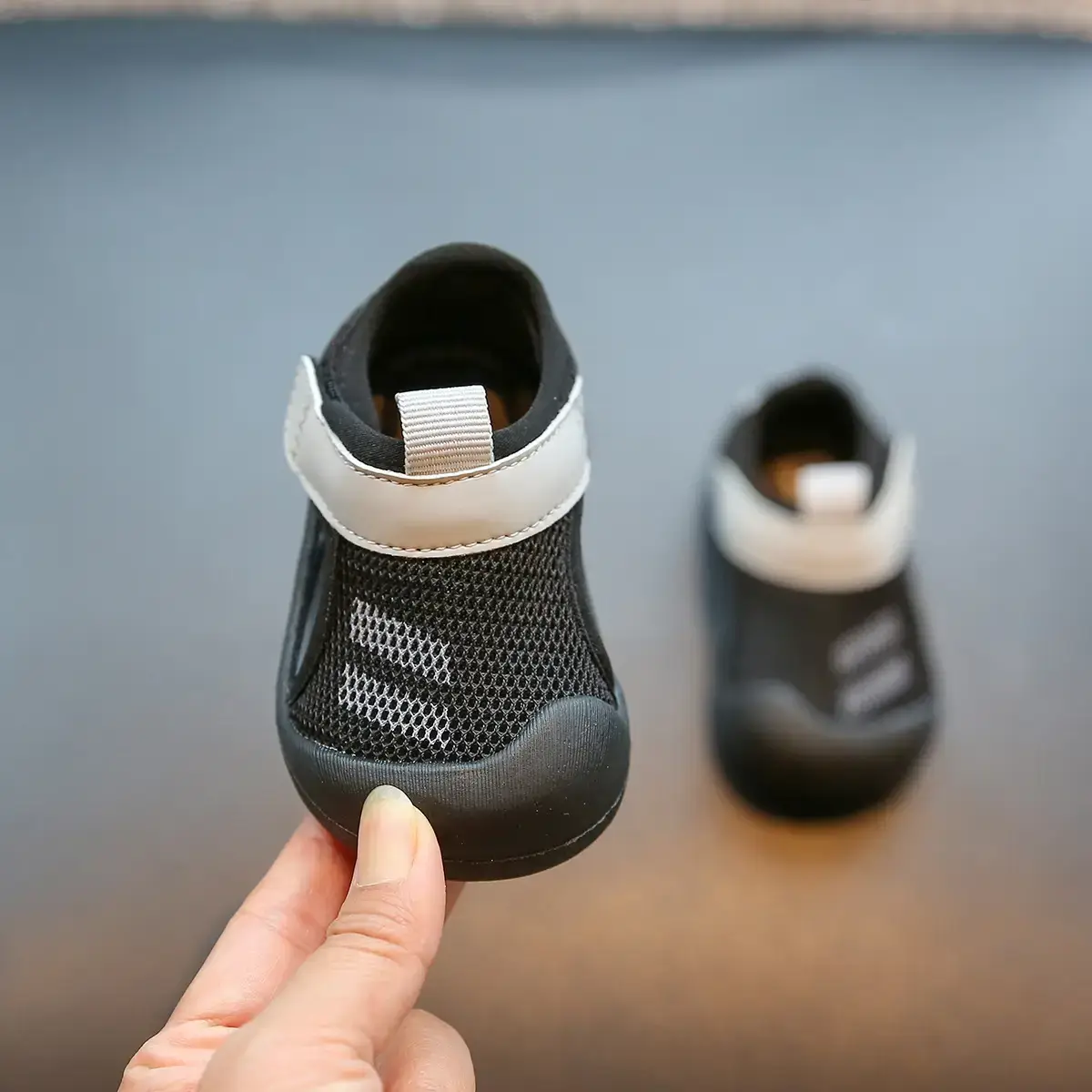 Baby Mesh Sandals White 1 Year Old — feature 1