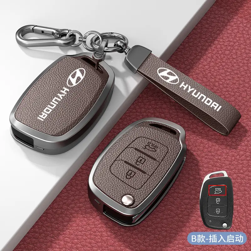 2025 Beijing Hyundai Ix35 Key Cover New Famous Picture Seventh Generation Elantra Special Car Supplies Buckle Shell