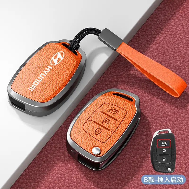 2025 Beijing Hyundai Ix35 Key Cover New Famous Picture Seventh Generation Elantra Special Car Supplies Buckle Shell