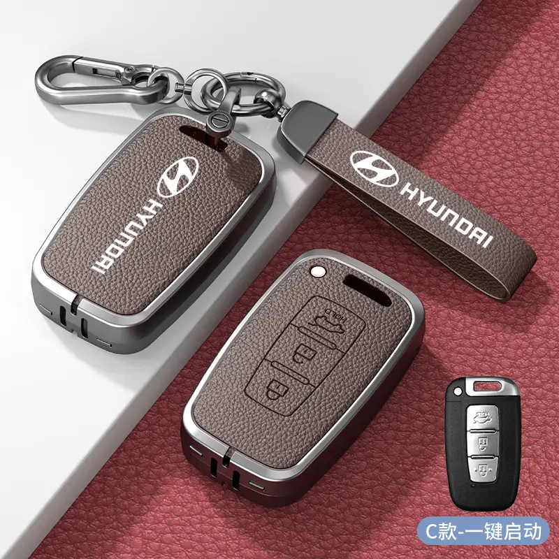 2025 Beijing Hyundai Ix35 Key Cover New Famous Picture Seventh Generation Elantra Special Car Supplies Buckle Shell