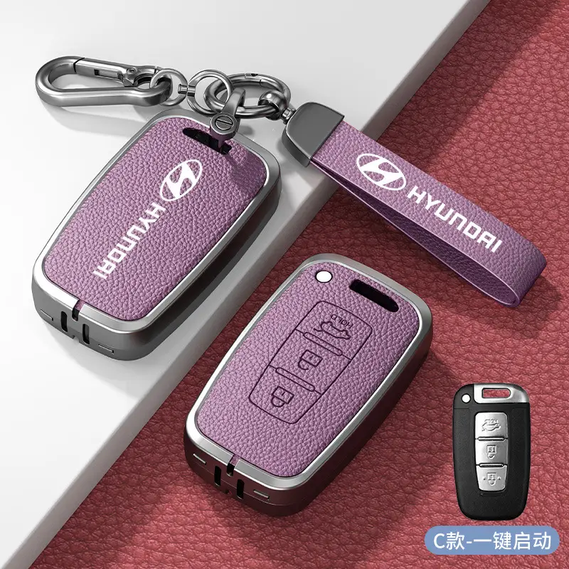 2025 Beijing Hyundai Ix35 Key Cover New Famous Picture Seventh Generation Elantra Special Car Supplies Buckle Shell