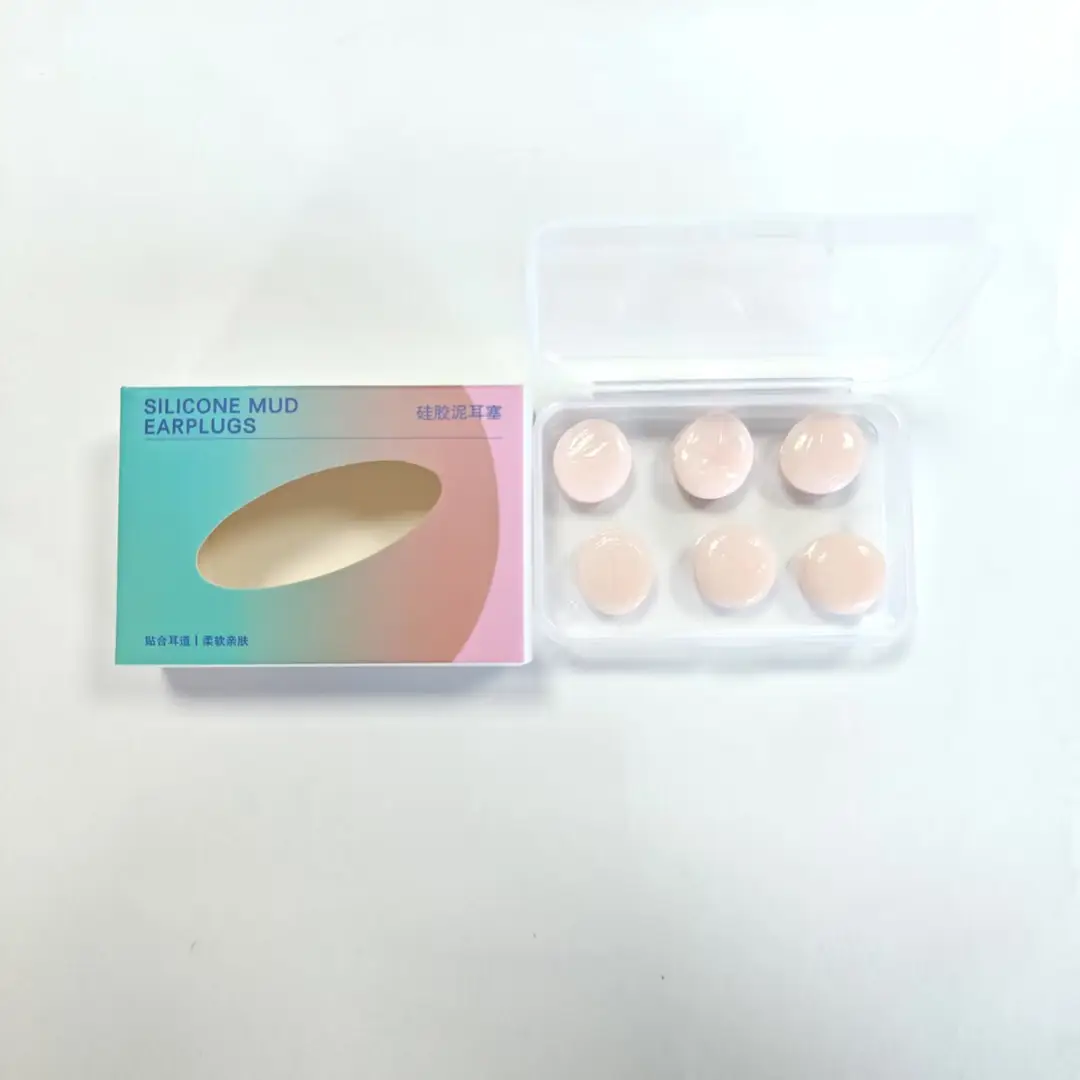Soundproof Earplugs for Sleeping, Special Anti-Noise for Women, No Harm to Ears, Learning Waterproof Soft Silicone Mute Artifact