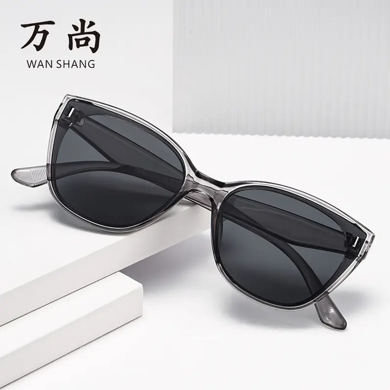 Women Anti-UV Polarized Sunglasses Black - Image 8