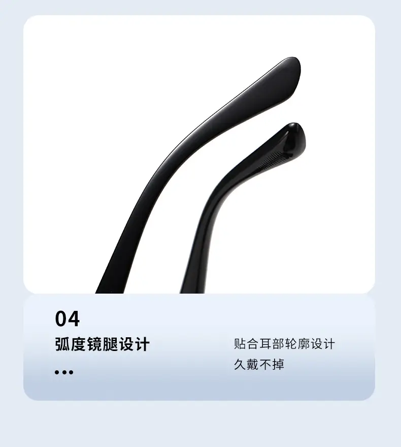 Women Anti-UV Polarized Sunglasses Black β feature 9