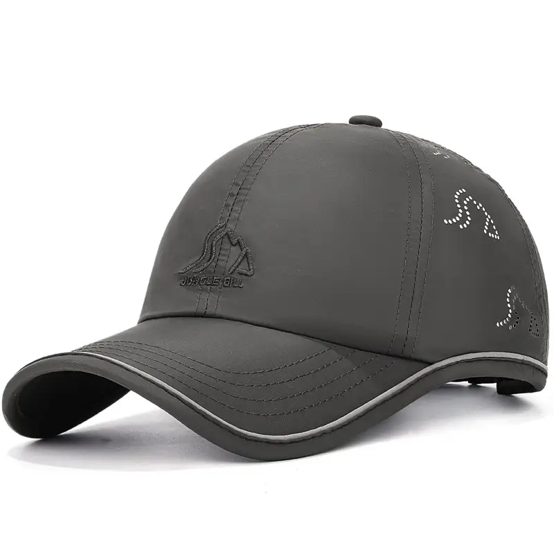 Jungle Bill Original Black Baseball Cap with Logo Embroidery - Image 3