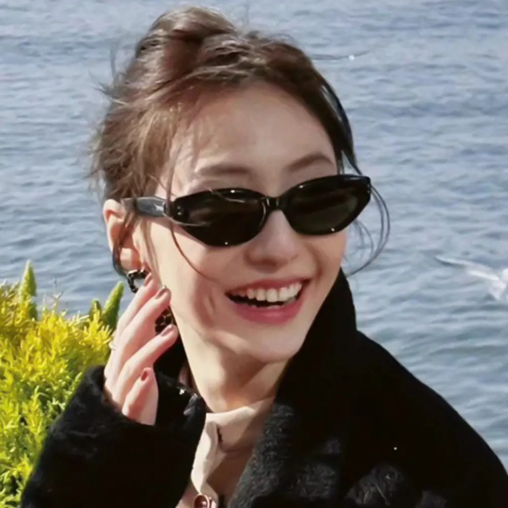 2025 Cat-Eye Sunglasses Brown Anti-UV Women β feature 5
