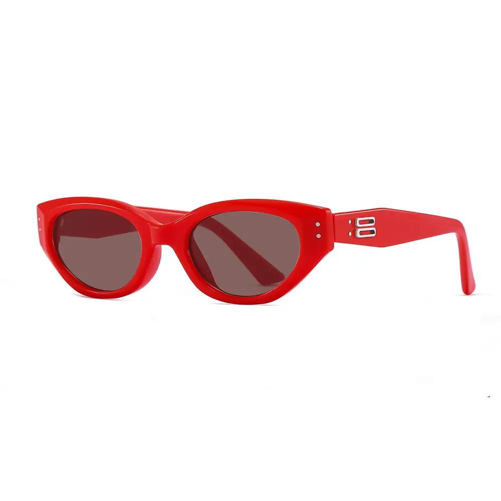 2025 Cat-Eye Sunglasses Brown Anti-UV Women - Image 3