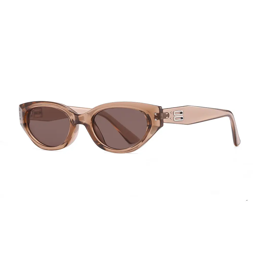 2025 Cat-Eye Sunglasses Brown Anti-UV Women - Image 5
