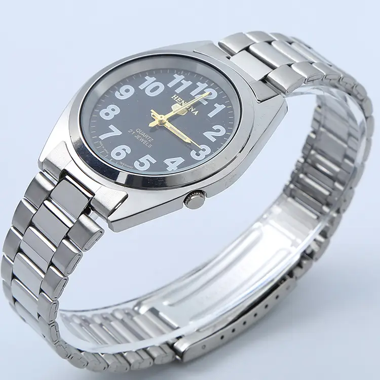 Men's All-Steel White Strap Quartz Watch Waterproof - Image 13
