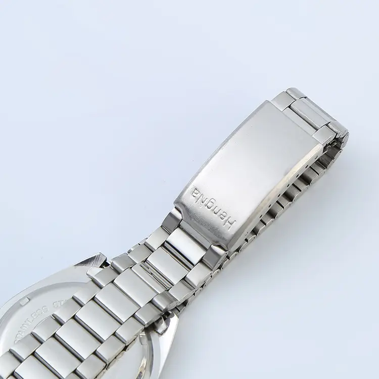 Men's All-Steel White Strap Quartz Watch Waterproof - Image 14
