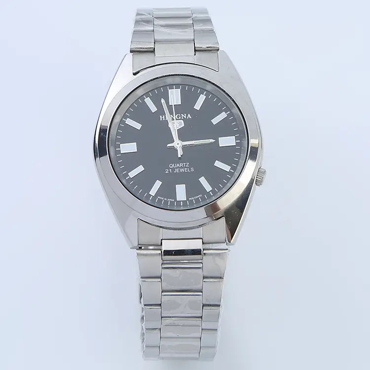 Men's All-Steel White Strap Quartz Watch Waterproof - Image 2