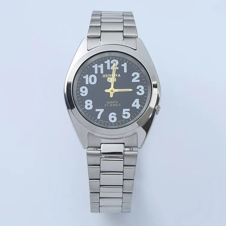 Men's All-Steel White Strap Quartz Watch Waterproof - Image 9
